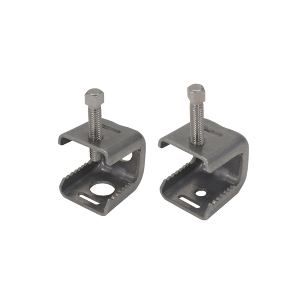 Miroc Galvanized Angle Adapter with 3/8 Inch Tapped Hole (10-Pack) from GME Supply